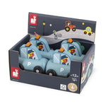 Janod Cross Roads Police Car - Wooden City Hero Cruiser