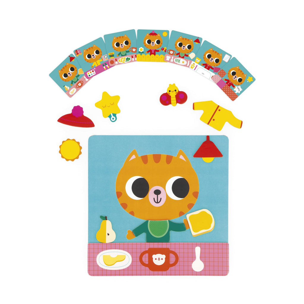 Janod Emotions Magnetic Game - 30 Magnets for Feelings Play