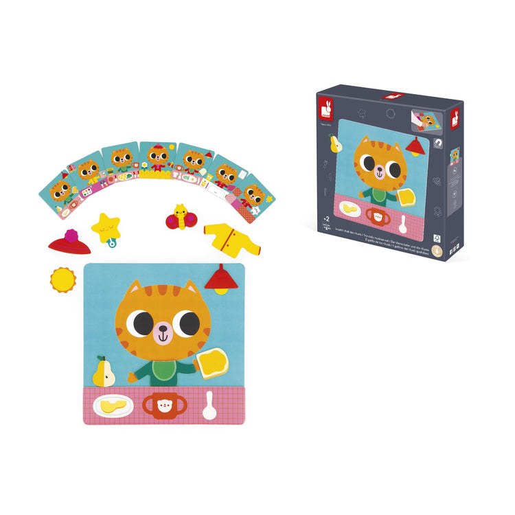 Janod Emotions Magnetic Game - 30 Magnets for Feelings Play