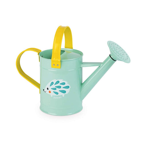 Janod Happy Garden Watering Can - Metal Can for Little Gardeners