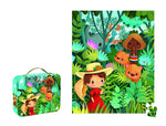 Janod Rousseau Puzzle - 100 Pieces in a Travel Suitcase