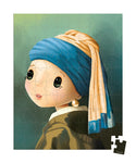 Janod Vermeer Puzzle - 100 Pieces in a Portable Suitcase
