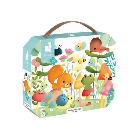 Janod My Garden Friends Puzzle - 20 Pieces Made in France