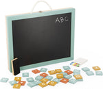 Janod 4-In-1 Wooden Activity Board - 49 Accessories Included