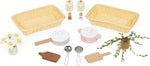 Janod Large Wooden Kitchen - 16 Accessories and 2 Ovens