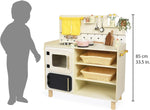 Janod Large Wooden Kitchen - 16 Accessories and 2 Ovens