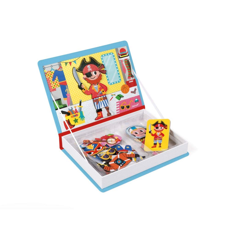Janod Boys Costumes Magneti'Book - 36 Magnets Dress-Up Fun