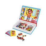 Janod Boys Costumes Magneti'Book - 36 Magnets Dress-Up Fun