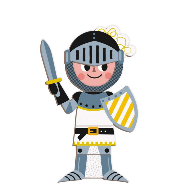 Janod Boys Costumes Magneti'Book - 36 Magnets Dress-Up Fun