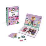 Janod Girls Costumes Magneti'Book - 46 Magnets Dress-Up Play