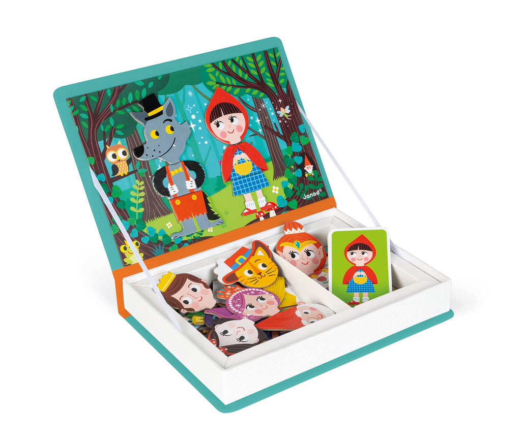 Janod Fairy Tales Magneti'Book - 40 Pieces for Storybook Play