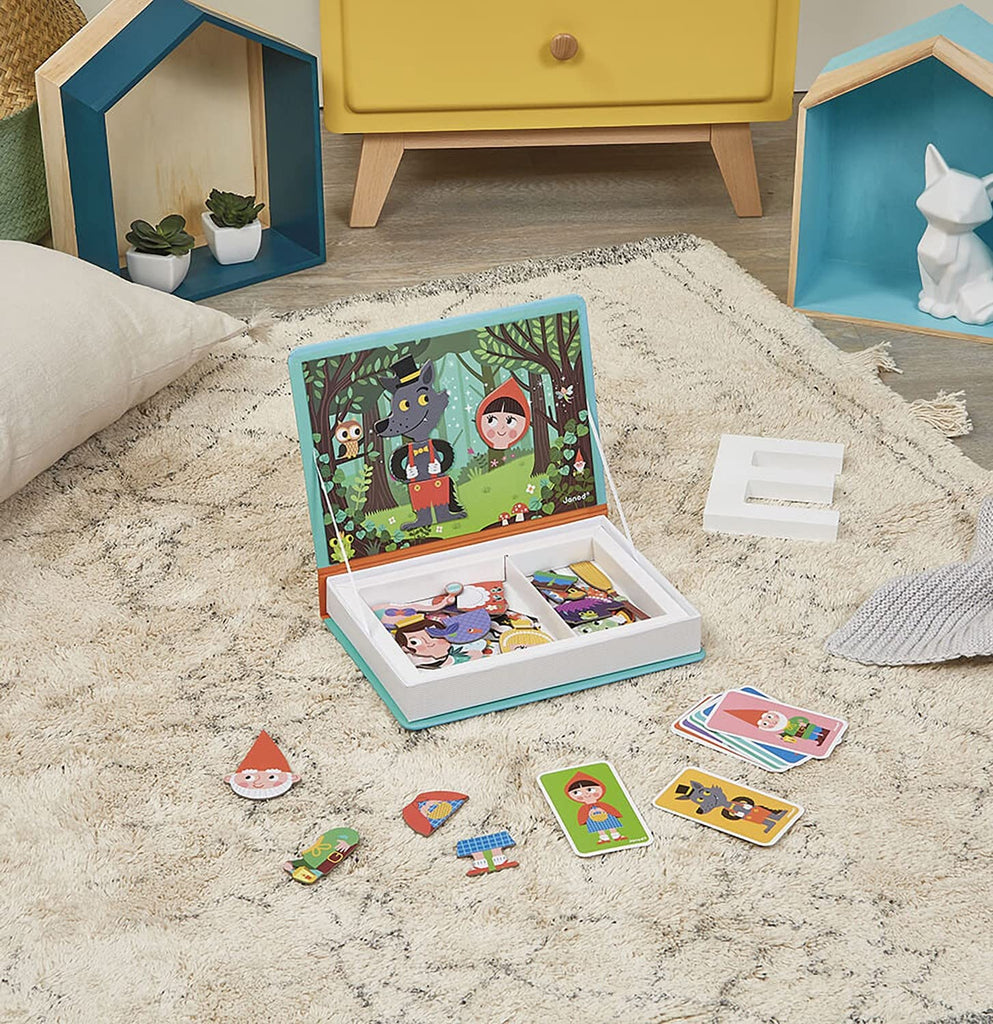 Janod Fairy Tales Magneti'Book - 40 Pieces for Storybook Play