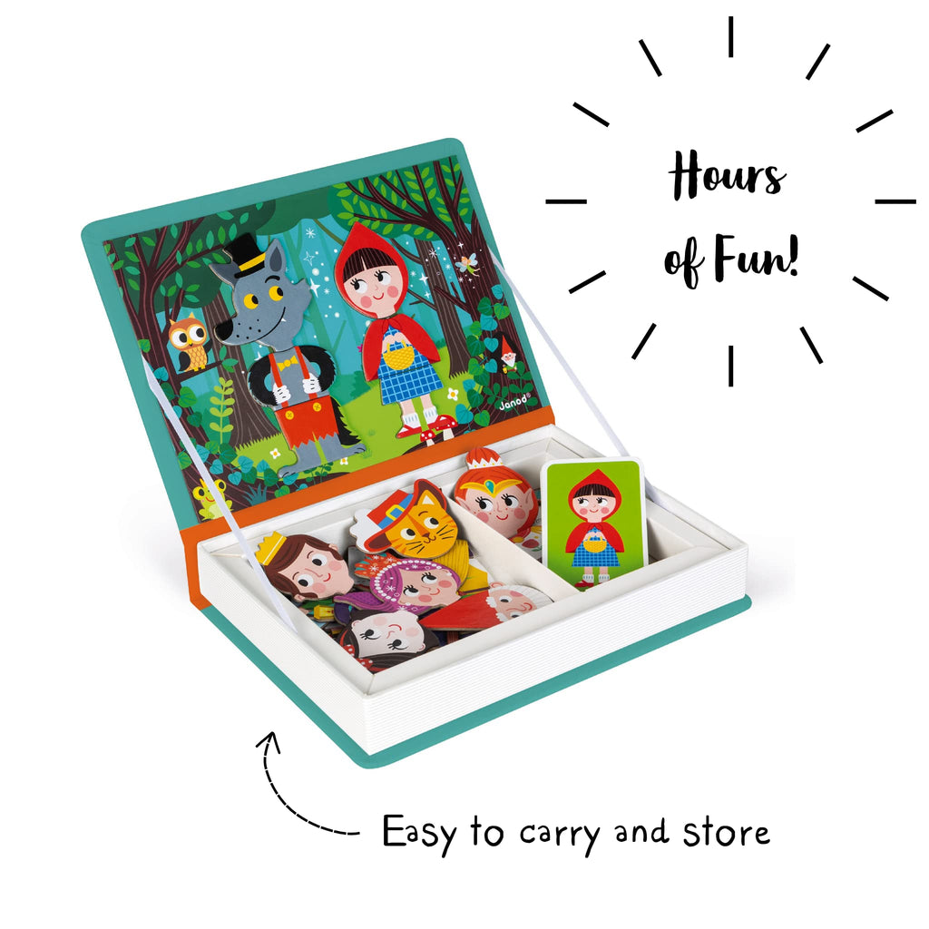 Janod Fairy Tales Magneti'Book - 40 Pieces for Storybook Play