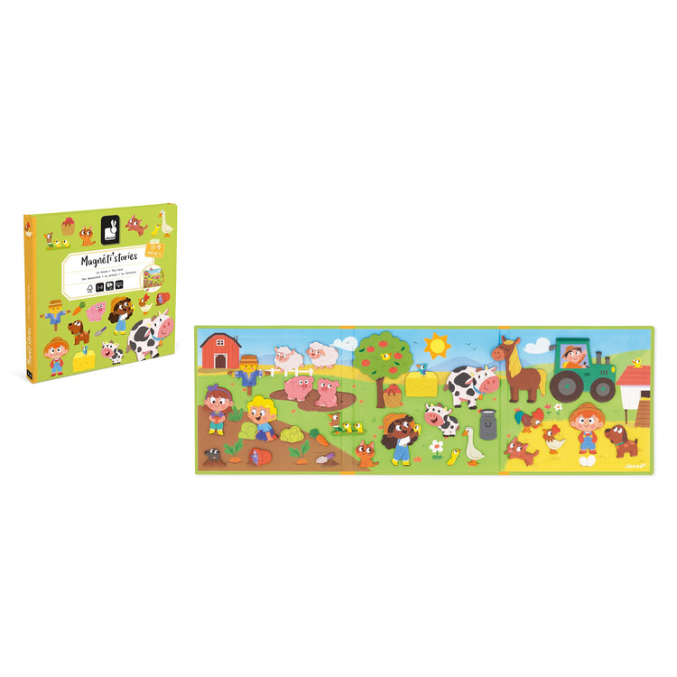 Janod The Farm Magneti'Stories - 30-Piece Farm Adventures