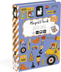 Janod Construction Magneti'Book - 50 Magnets for Builder Fun