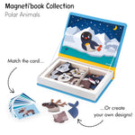 Janod Magneti'Book Polar Animals - 30 Magnets, 10 Models