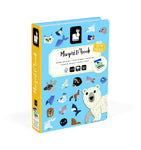 Janod Magneti'Book Polar Animals - 30 Magnets, 10 Models