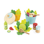 Janod My Mixed Salad Set - 33 Pieces for Creative Kitchen Play