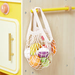 Janod 12 Fruits & Vegetables - Wooden Market Set in Canvas Bag