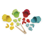Janod Whale Sorting Game - 17 Pieces for Colors and Shapes