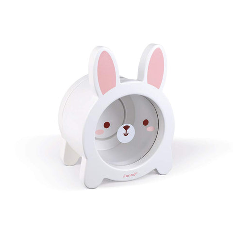 Janod Bunny Piggy Bank - Magnetic Wooden Saver for Kids
