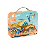 Janod Dino Panorama Puzzle - 100 Pieces for Ages 6 and up