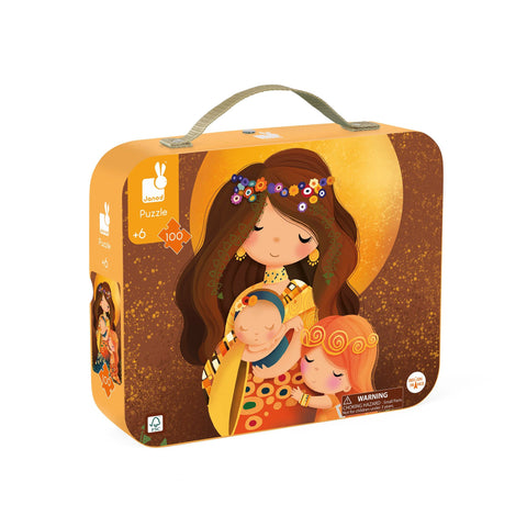 Janod Klimt Puzzle - 100 Pieces in a Giftable Carry Case