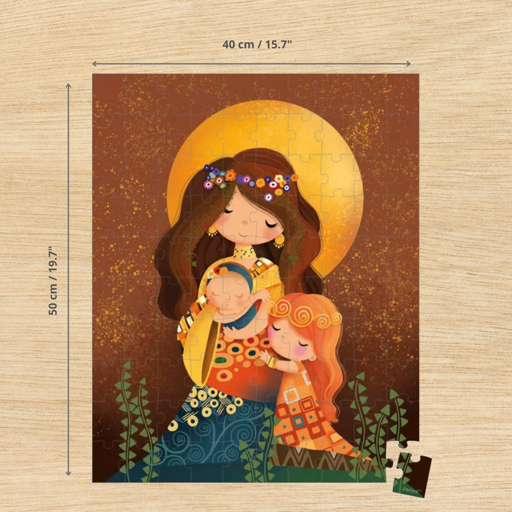 Janod Klimt Puzzle - 100 Pieces in a Giftable Carry Case