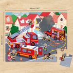 Janod Fire Rescue Jigsaw Puzzle - 24 Pieces in Gift Case