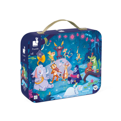 Janod Summer Festivities Puzzle - 36 Pieces in Gift Case