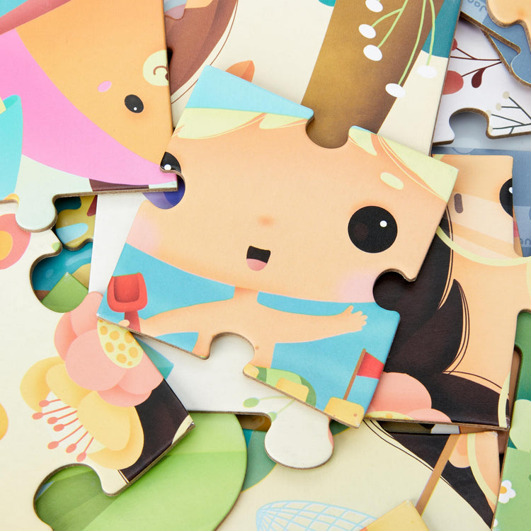 Janod 4 Seasons Puzzles - 4 Progressive Puzzles to Master
