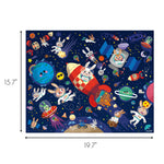 Janod Rocket Rabbits Puzzle - 54 Pieces in a Carrying Case