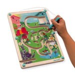 Janod Bee Hive Magnetic Maze - 12 Balls for Fine Motor Play