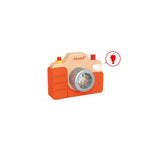 Janod Toddler Camera - Wooden Camera with Flash & Kaleidoscope