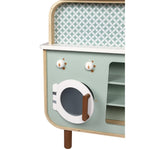 Janod Big Cooker Reverso - Kitchen & Laundry with 8 Accessories