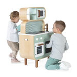 Janod Big Cooker Reverso - Kitchen & Laundry with 8 Accessories