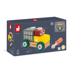 Janod Brico'Kids Bear Car - 24 Accessories for Builders