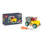 Janod Brico'Kids Bear Car - 24 Accessories for Builders