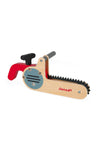 Janod Brico'Kids Wooden Chainsaw - Safe Sound Effects for Play