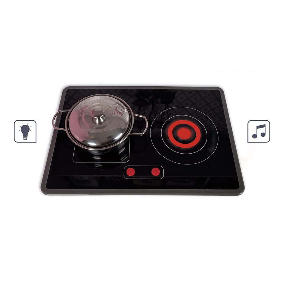 Janod Candy Chic Big Cooker - Lights, Sounds, 6 Accessories