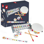 Janod Confetti Music Set - 4 Wooden Instruments to Play