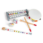 Janod Confetti Music Set - 4 Wooden Instruments to Play