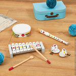 Janod Confetti Music Set - 4 Wooden Instruments to Play
