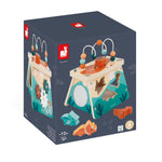 Janod Dino Shape Sorter - 5-in-1 Wooden Activity Volcano