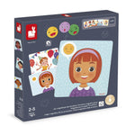 Janod Emotions Magnetic Game - Discover 10 Everyday Feelings