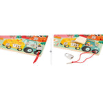 Janod Farm Padlocks Board - Unlock Fine Motor Fun on the Farm