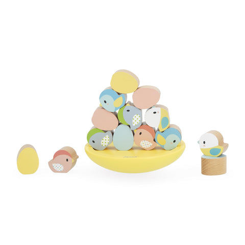 Janod Wooden Balance Toy - Builds Dexterity and Concentration