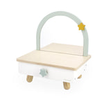 Janod Unicorn Dressing Table - Wooden Vanity with 7 Accessories