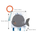 Janod Kaloo Sad Whale Book - Soft Pages to Explore Feelings