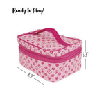 Janod Little Miss Vanity Case - 9-piece Pretend Play Beauty Kit